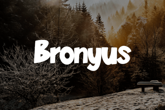 Bronyus: The Versatile Typeface Redefining Modern Design