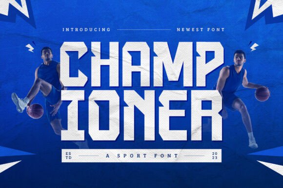 Championer: The Sport Font That Brings Athletic Energy to Your Brand