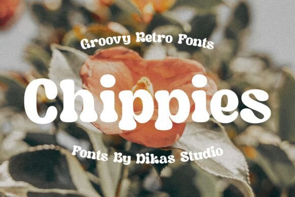 Chippies: Bold Retro Font for Design
