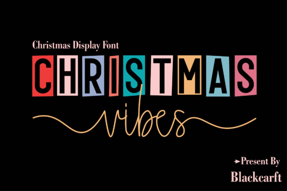 Christmas Vibes Duo: Bold Holiday Typography