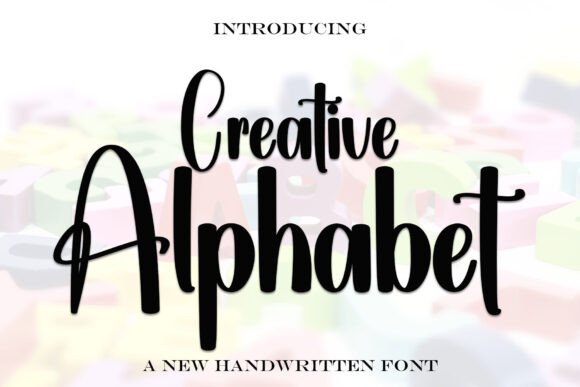 Creative Alphabet: Modern Handwritten Elegance