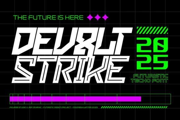Devolt Strike: A High-Performance Typeface for Speed and Impact