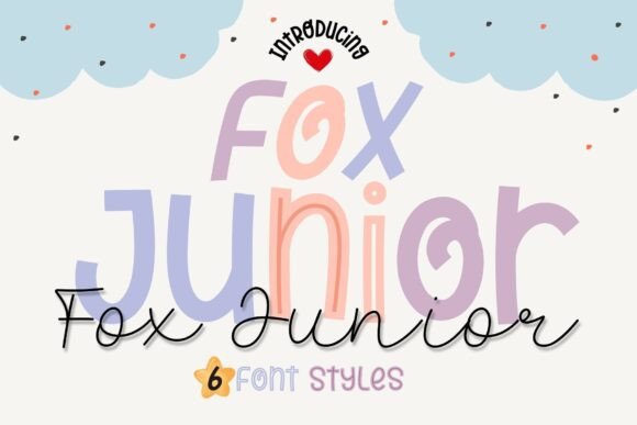 Fox Junior: Unleashing Playful Typography for Modern Design Projects