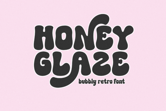 Honey Glaze: Retro Font for Designers