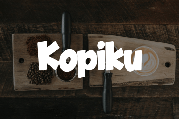 Kopiku: A Versatile Typeface for Modern Design Applications