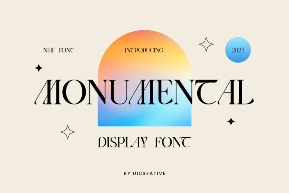 Monumental: Crafting Timeless Visual Identities with Distinctive Typography