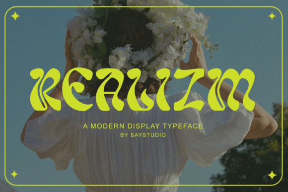 Realizm: Redefining Visual Identity with Psychedelic Typography in a Digital-First World