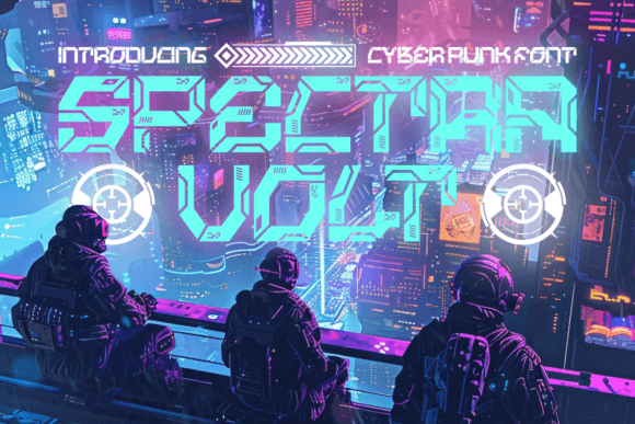 Spectra Volt: Evaluating a Cyberpunk Typeface for Modern Digital Design
