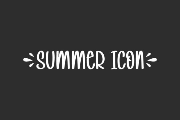 Summer Icon: Elevating Brand Identity Through Authentic Handwritten Typography