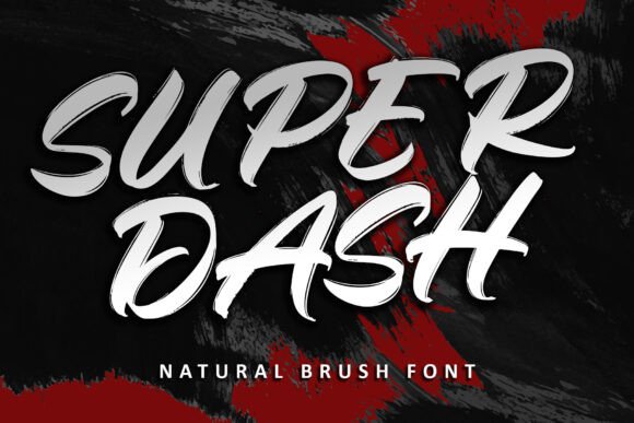 Super Dash: Bold Typography for Modern Design